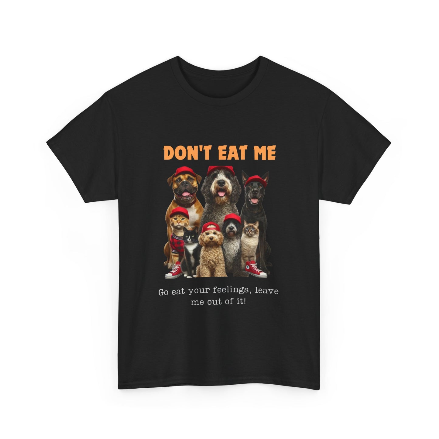 DON'T EAT ME Unisex Heavy Cotton Tee