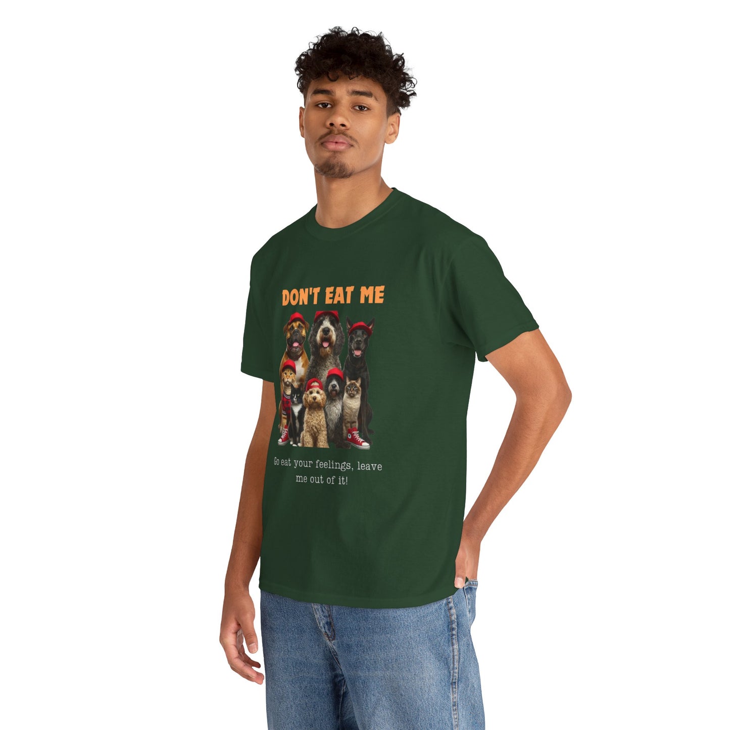 DON'T EAT ME Unisex Heavy Cotton Tee