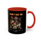 DON'T JUDGE ME Accent Coffee Mug