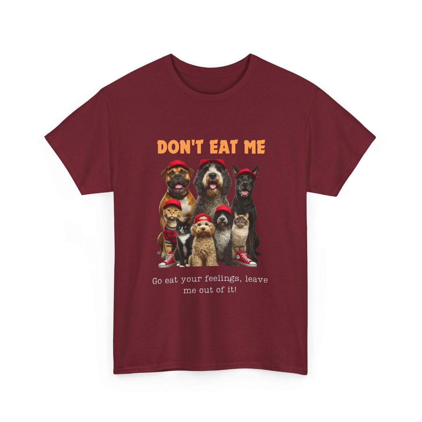 DON'T EAT ME Unisex Heavy Cotton Tee