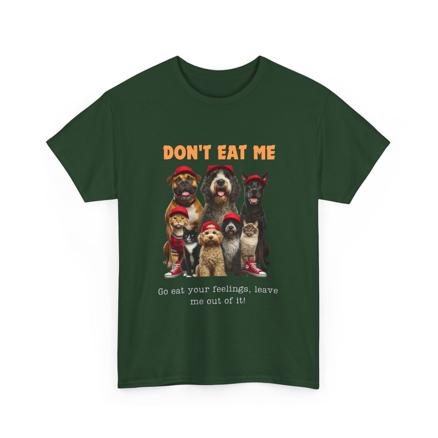 DON'T EAT ME Unisex Heavy Cotton Tee