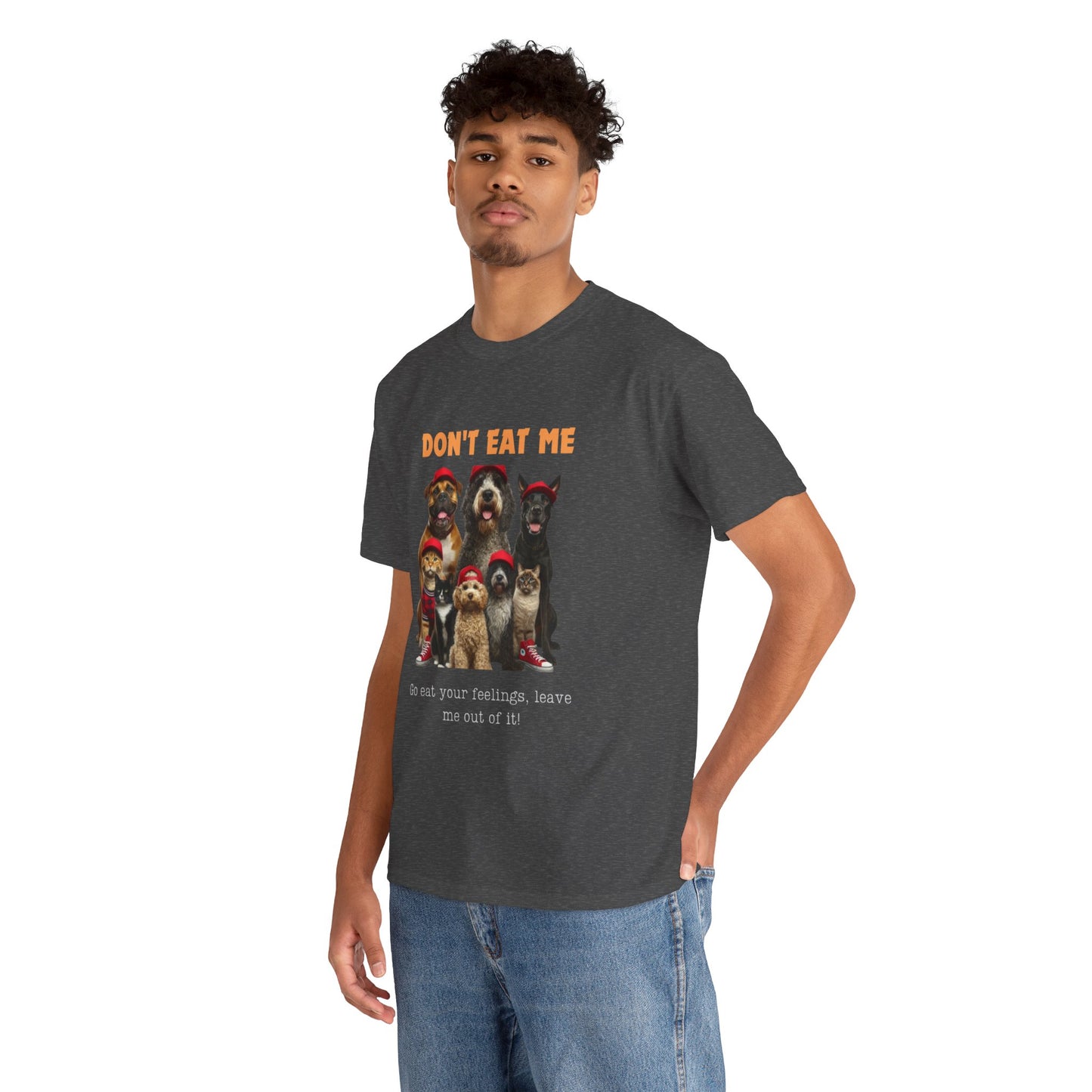 DON'T EAT ME Unisex Heavy Cotton Tee